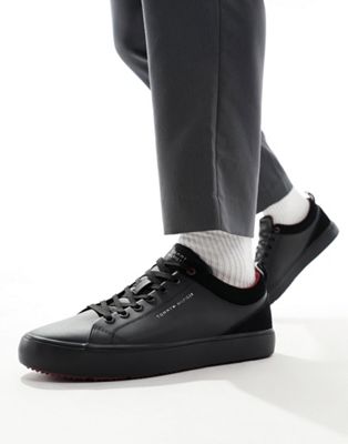 Tommy Hilfiger Cleat Trainers in Black - ASOS Price Checker