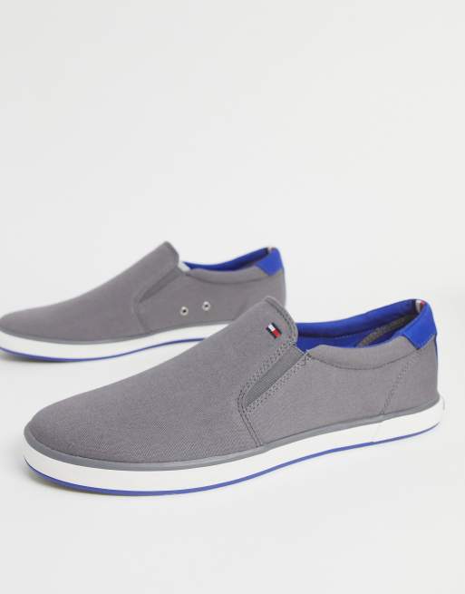 Tommy Hilfiger – Sneaker zum Hineinschlüpfen in Grau