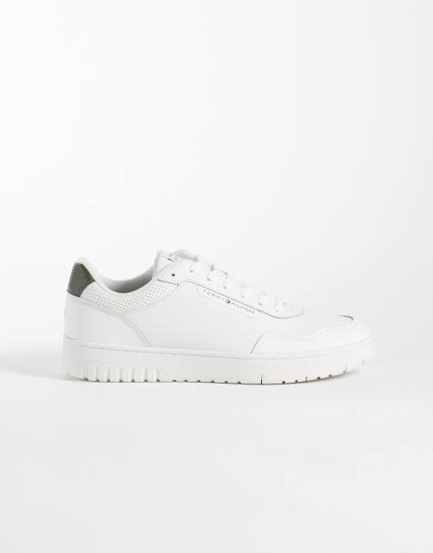 Tommy Hilfiger sneakers in pelle bianche - view 1