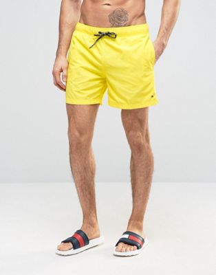 yellow tommy hilfiger shorts