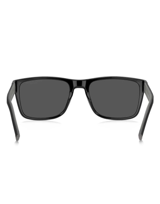 Tommy Hilfiger Sonnenbrille mit grauen polarisierten Gläsern in Schwarz, 6 von 7