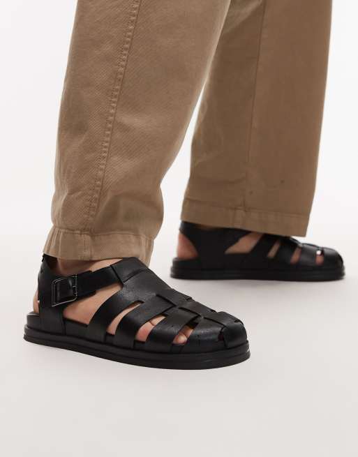 Tommy Hilfiger - Sorte fiskersandaler, 4 af 4