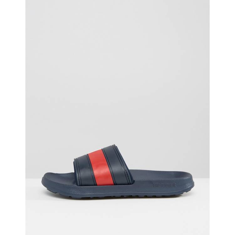 Tommy hilfiger splash deals sliders white