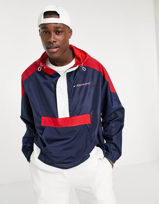 Tommy hilfiger online windbreaker black