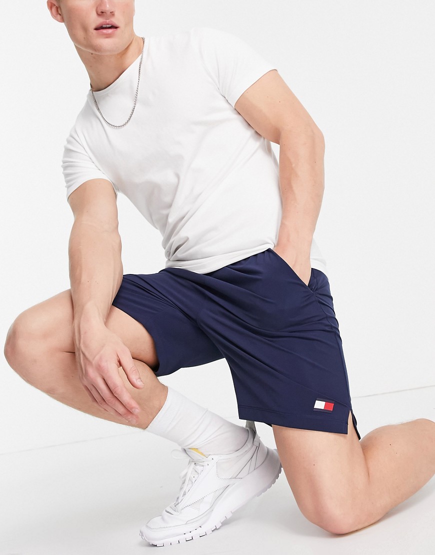 Tommy Hilfiger Sport 7 inch woven shorts-Navy