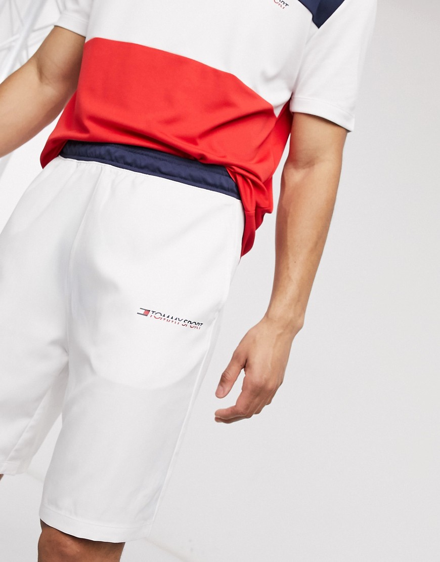 Tommy Hilfiger Sport 9 woven shorts-White