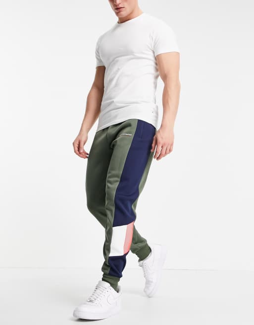 Tommy hilfiger panel discount joggers