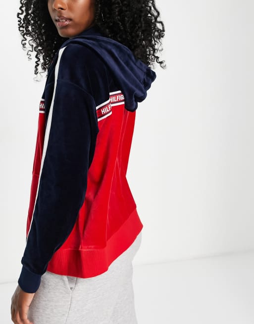 Tommy hilfiger colorful hoodie sales