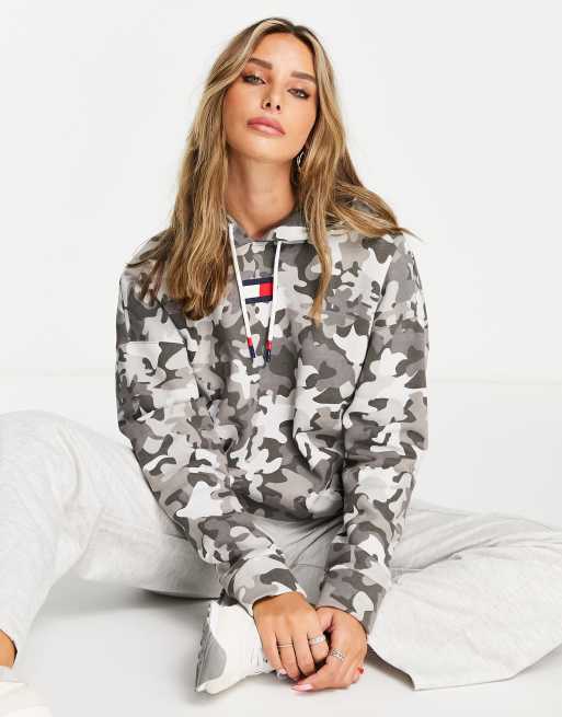 Tommy hilfiger sales camo hoodie