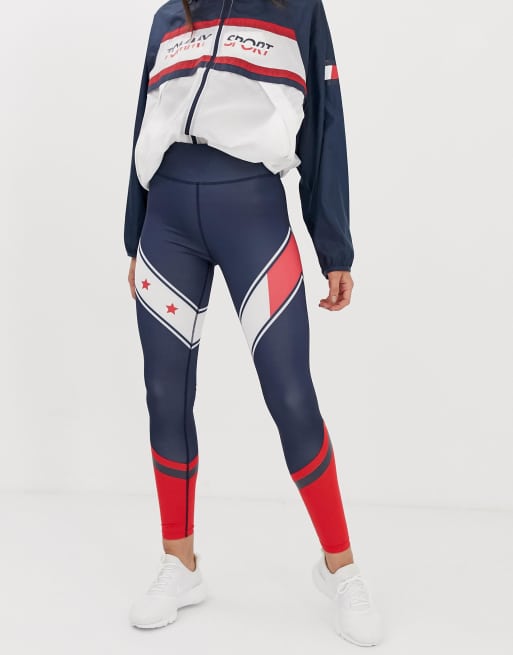 Tommy Hilfiger Sport highwaist logo legging in navy