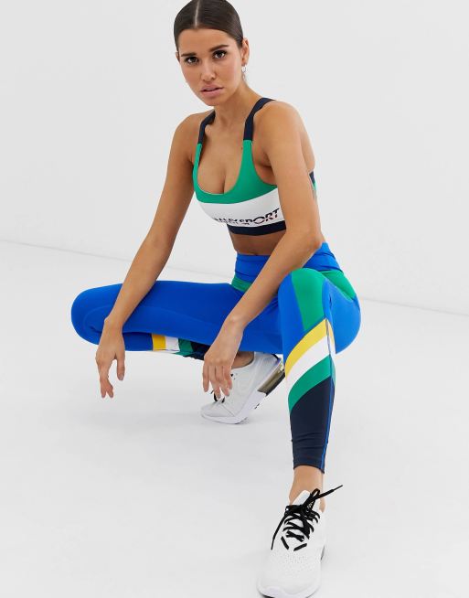 Tommy Hilfiger Sport – BH mit leichtem Halt und Leggings mit Logo, 3 von 3