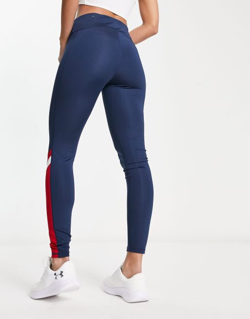 Tommy Hilfiger Sport ASOS in leggings | -set navy stripe