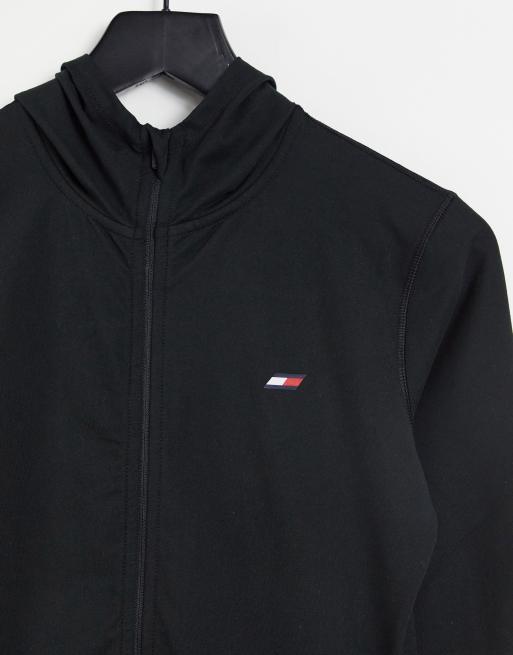 Tommy Hilfiger Sport - Sweat à capuche à logo - Noir, 4 de 4