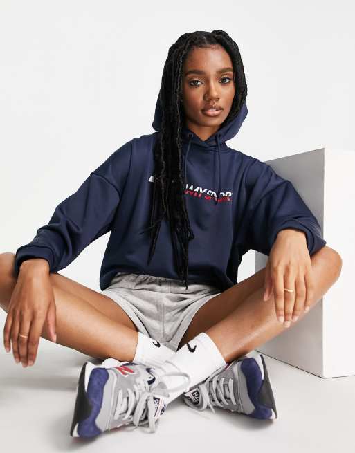 Tommy sport cropped store hoodie