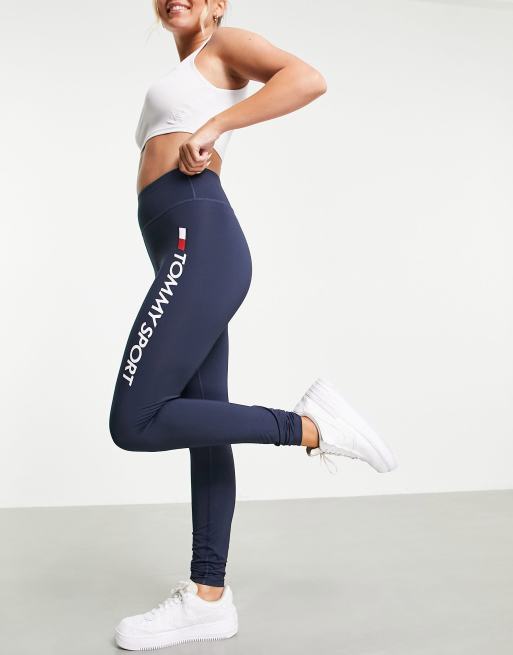 Tommy Hilfiger Sport Women's High Rise Leggings w/ Printed