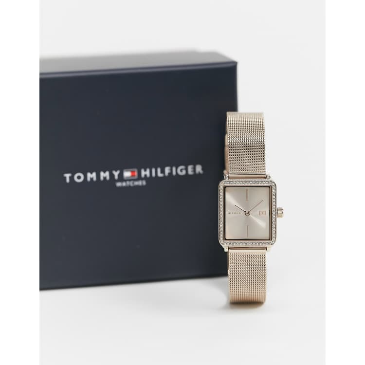 Tommy hilfiger hot sale square watch