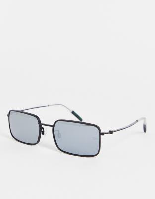 Tommy Hilfiger square sunglasses in matte black