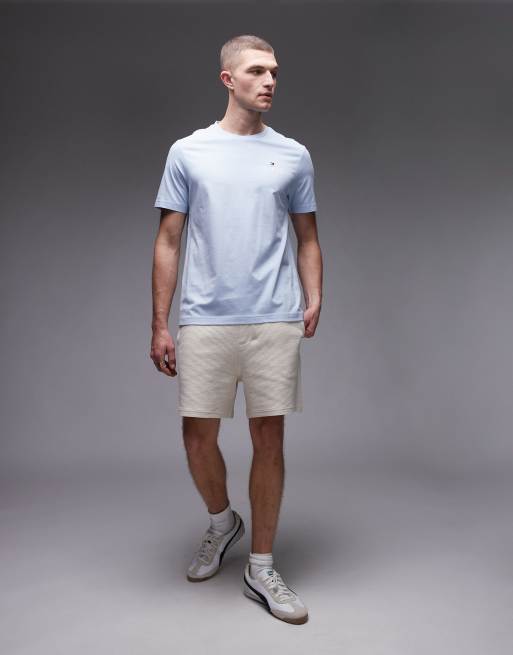 Tommy Hilfiger stack logo t-shirt in pastel blue, 2 of 4