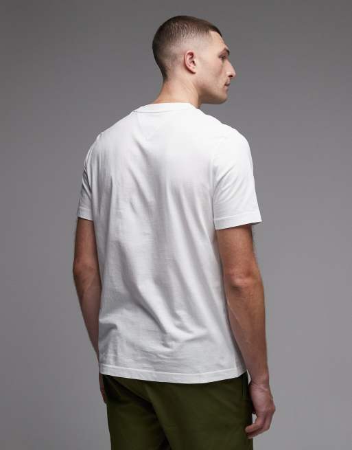 Tommy Hilfiger stack logo t-shirt in white, 2 of 5