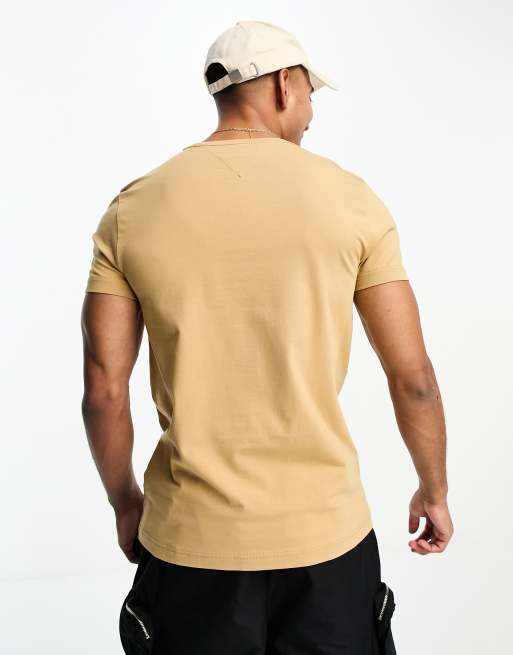 Tommy hilfiger best sale t shirt khaki