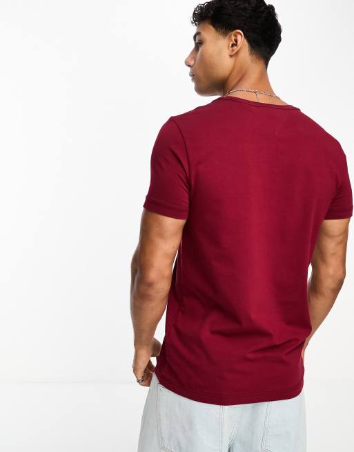 Tee shirt tommy hilfiger best sale homme rouge