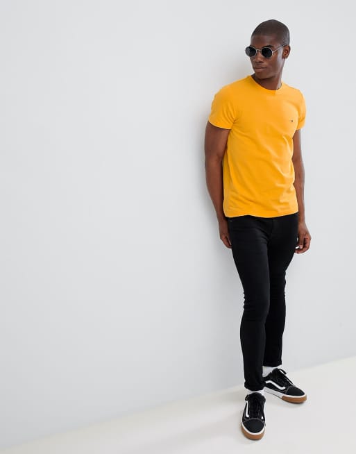 Tommy yellow cheap t shirt