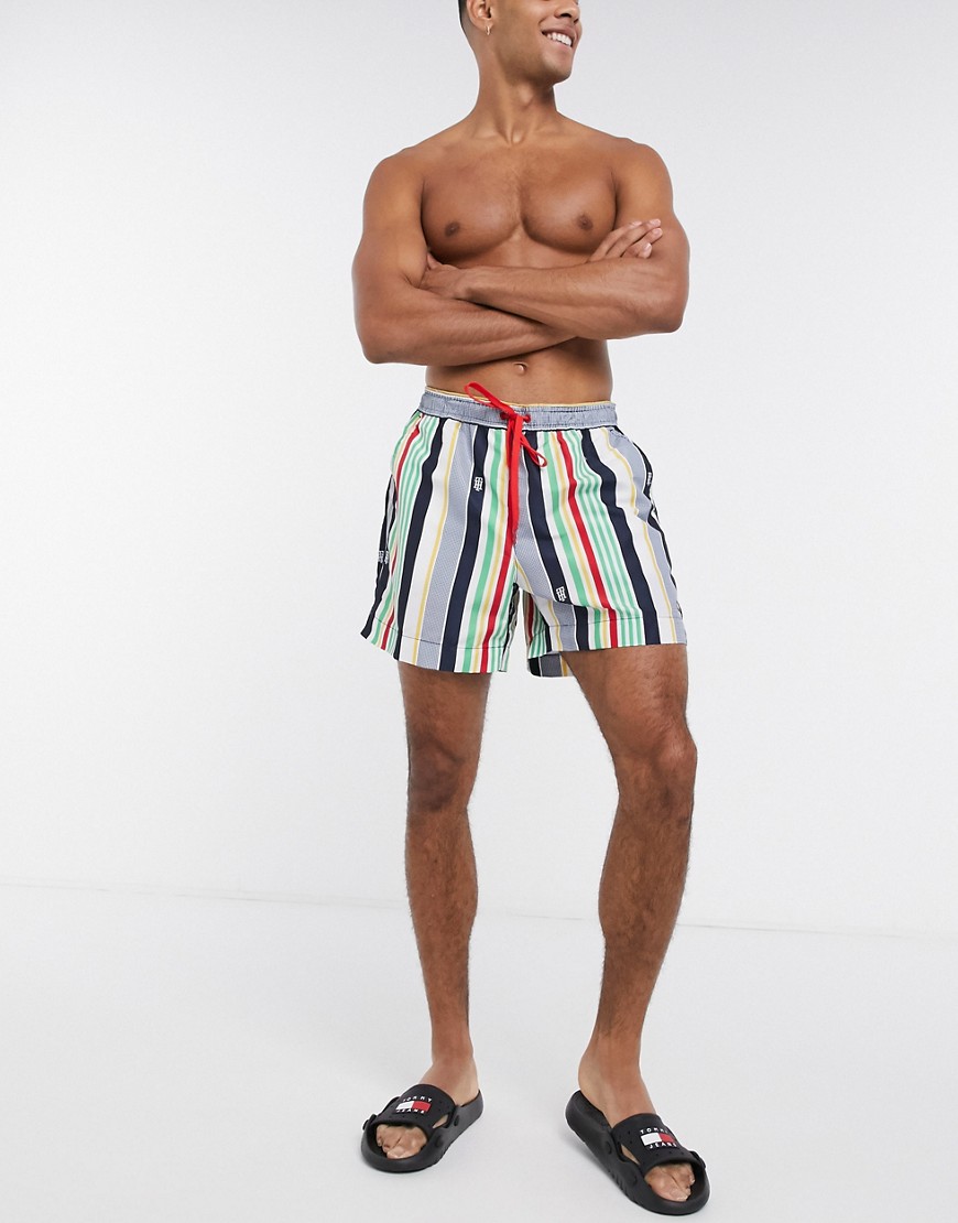 Tommy Hilfiger striped swim shorts-Multi