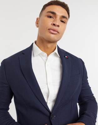 tommy hilfiger slim fit blazer