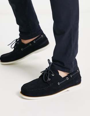 Tommy hilfiger cheap black suede shoes