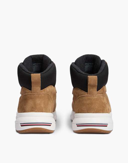 Tommy Hilfiger Suede warm lining hybrid chukka boots in brown, 4 of 7