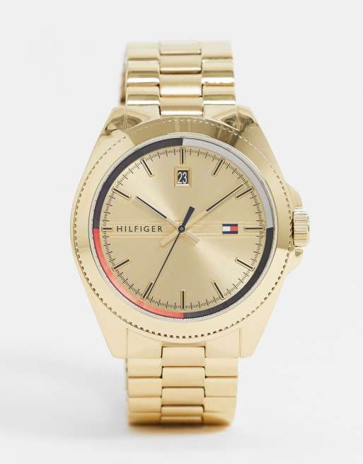 Tommy Hilfiger sunray gold bracelet watch 1791686