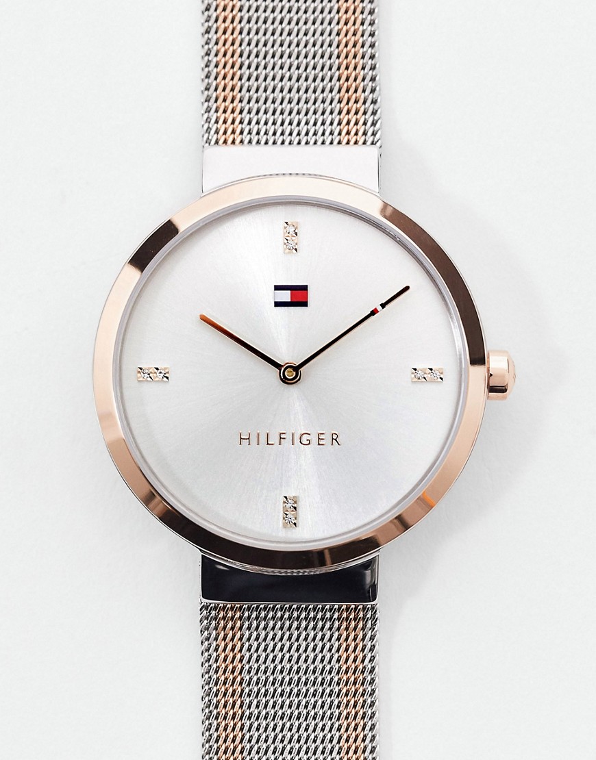 Tommy Hilfiger - Sunray - Mesh horloge van metaalmix 1782221-Multi