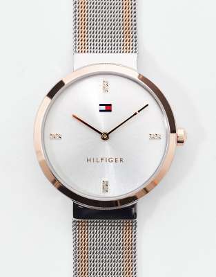 tommy hilfiger mesh watch