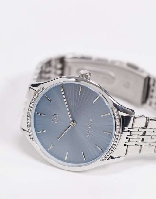 Tommy hilfiger sunray silver bracelet watch new arrivals