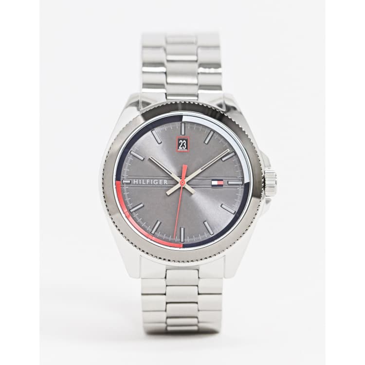 Tommy Hilfiger sunray silver bracelet watch 1791684 ASOS