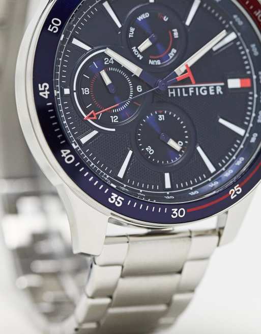 Tommy Hilfiger sunray silver bracelet watch