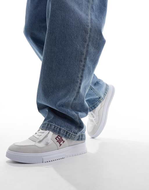 Tommy Hilfiger - Supercup Mix Mono - Sneakers bianche