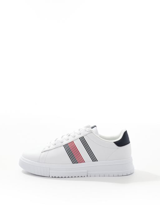 Tommy Hilfiger - Supercup - Sneakers bianche in pelle, 2 di 5