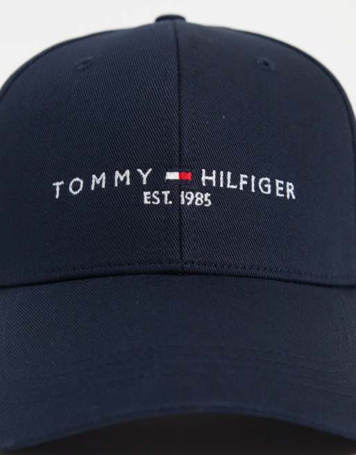 Tommy Hilfiger – Svart baseballkeps med established-logga, 4 av 4