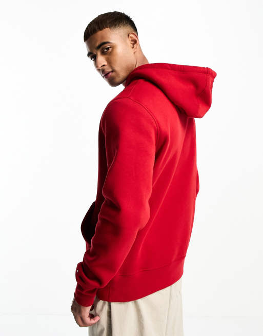 Sweat à capuche Rouge Homme Tommy Hilfiger Fleece | Espace des Marques