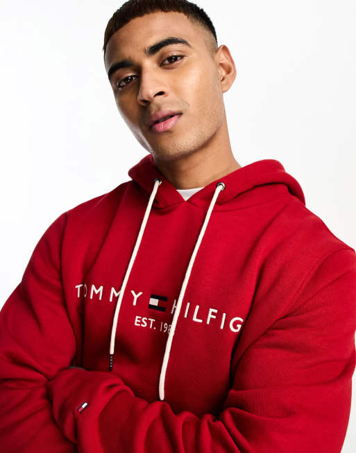 Sweat rouge online tommy