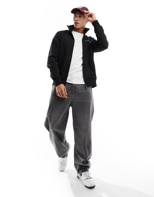 Tommy Hilfiger - Sweat à fermeture éclair et col montant - Noir, 2 de 4