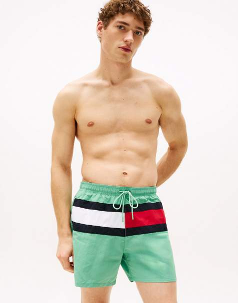 Tommy Hilfiger swim shorts in multi - view 1