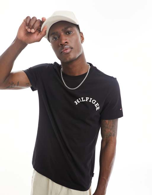 Tommy hilfiger t shirt noir shop
