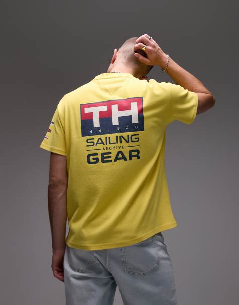 Tommy Hilfiger - T-shirt avec logo Sailing - Jaune - view 1