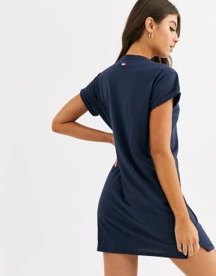 tommy hilfiger navy blue dress