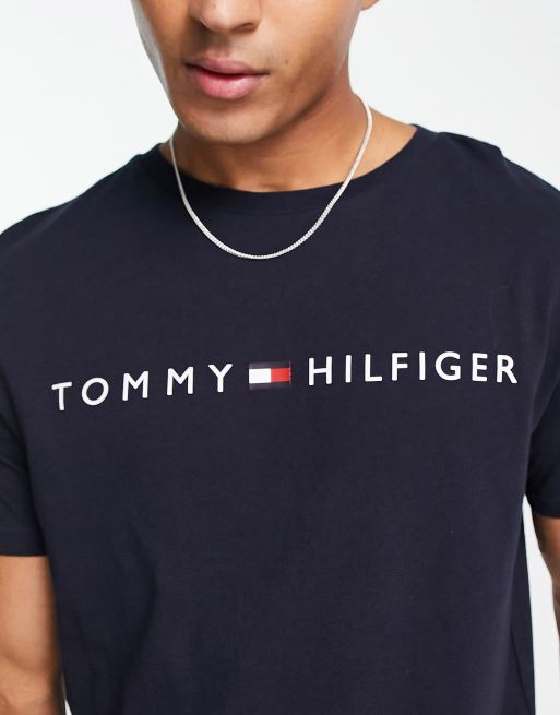 T shirt tommy store hilfiger bleu marine