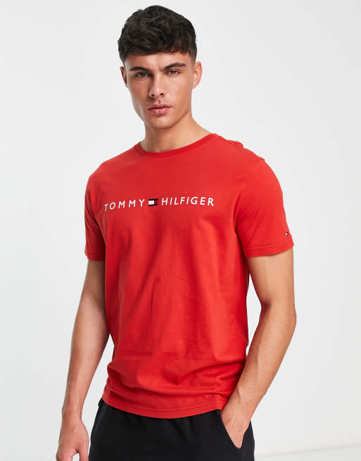 Tommy hilfiger red tee new arrivals