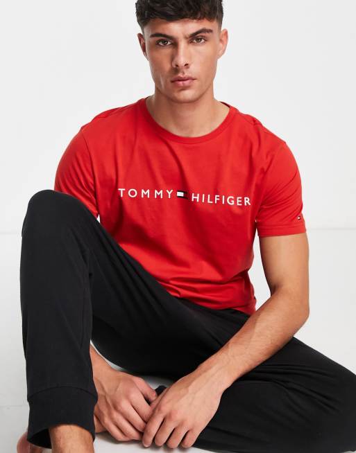 Tommy hilfiger cheap red tee