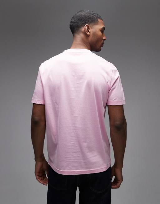 Tommy Hilfiger - T-shirt met geschreven monogram in roze, 3 van 5